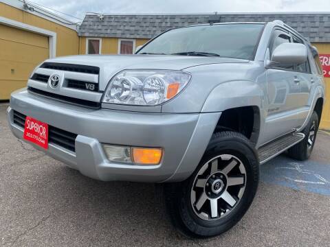 2004 Toyota 4Runner for sale at Superior Auto Sales, LLC in Wheat Ridge CO