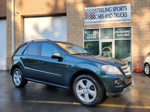 2009 Mercedes-Benz M-Class for sale at STERLING SPORTS CARS AND TRUCKS in Sterling VA