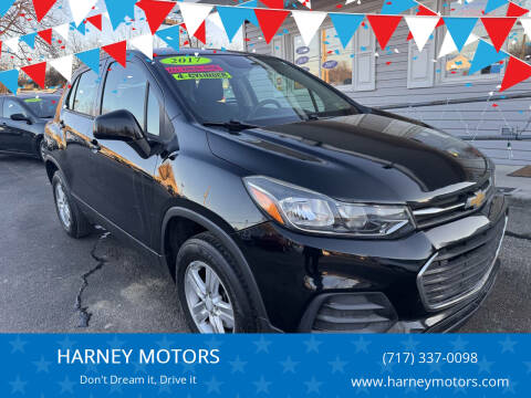 2017 Chevrolet Trax for sale at HARNEY MOTORS in Gettysburg PA