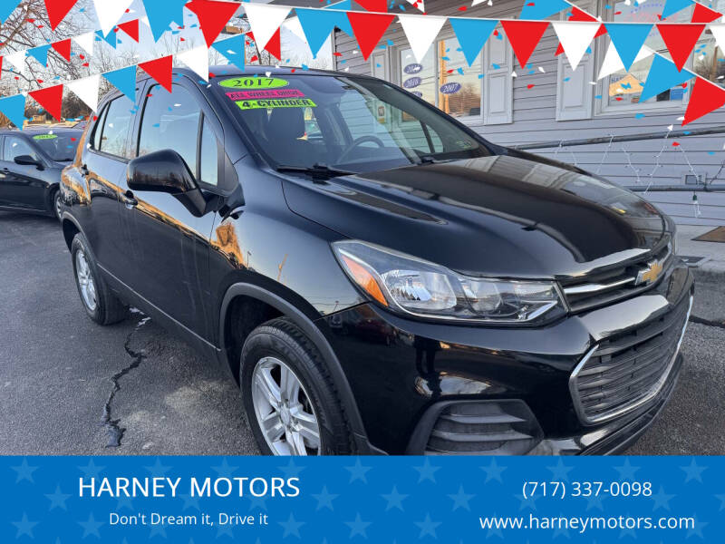 2017 Chevrolet Trax for sale at HARNEY MOTORS in Gettysburg PA