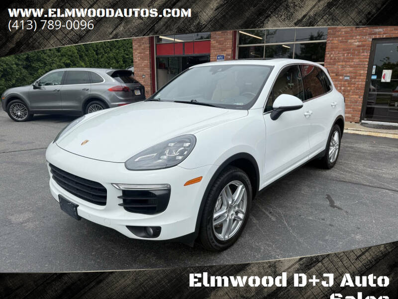 2015 Porsche Cayenne for sale at Elmwood D+J Auto Sales in Agawam MA