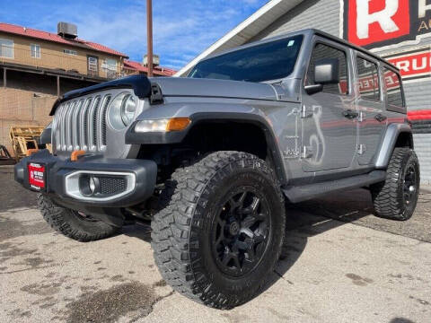 2020 Jeep Wrangler Unlimited for sale at Red Rock Auto Sales in Saint George UT