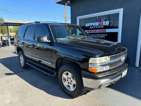 2002 Chevrolet Tahoe for sale at Approved Autos in Sacramento CA