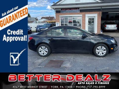 2016 Chevrolet Cruze Limited for sale at Better Dealz Auto Sales & Finance in York PA