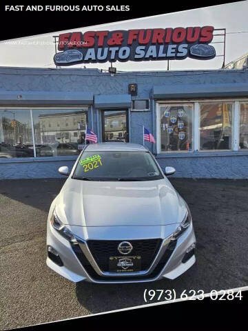 2021 Nissan Altima for sale at FAST AND FURIOUS AUTO SALES in Newark NJ