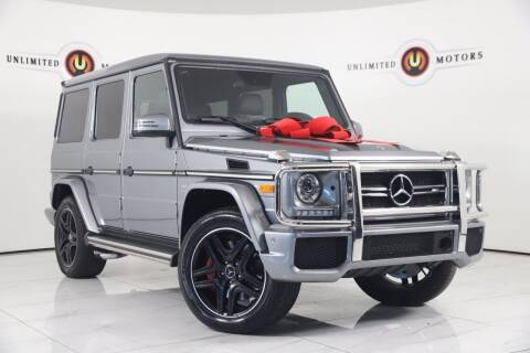 2018 Mercedes-Benz G-Class for sale at INDY'S UNLIMITED MOTORS - UNLIMITED MOTORS in Westfield IN