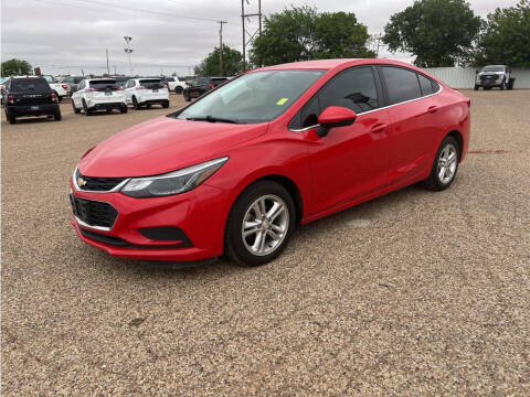 2018 Chevrolet Cruze for sale at STANLEY FORD ANDREWS in Andrews TX