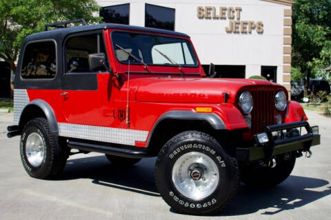 1980 Jeep CJ-7 for sale at SELECT JEEPS INC in League City TX