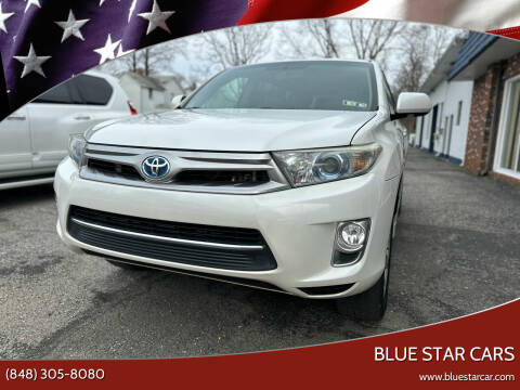 2012 Toyota Highlander Hybrid for sale at Blue Star Cars in Jamesburg NJ