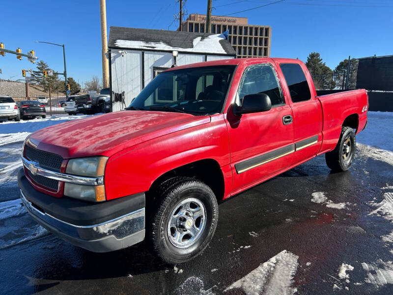2004 Chevrolet Silverado 1500 for sale at McManus Motors in Wheat Ridge CO