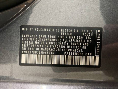 2025 Volkswagen Jetta Sport