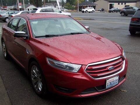 2013 Ford Taurus for sale at M & M Auto Sales LLc in Olympia WA