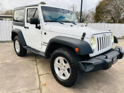 2015 Jeep Wrangler for sale at CE Auto Sales in Baytown TX