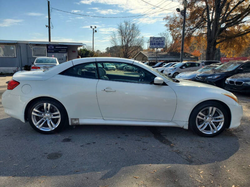 2009 Infiniti G37 Convertible Sport