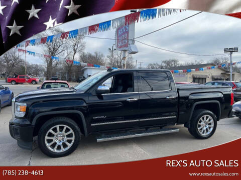 2015 GMC Sierra 1500 for sale at Rex's Auto Sales in Junction City KS