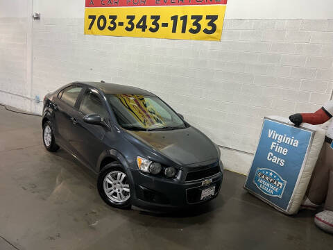 2012 Chevrolet Sonic for sale at Virginia Fine Cars in Chantilly VA