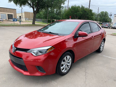 2015 Toyota Corolla for sale at Vitas Car Sales in Dallas TX