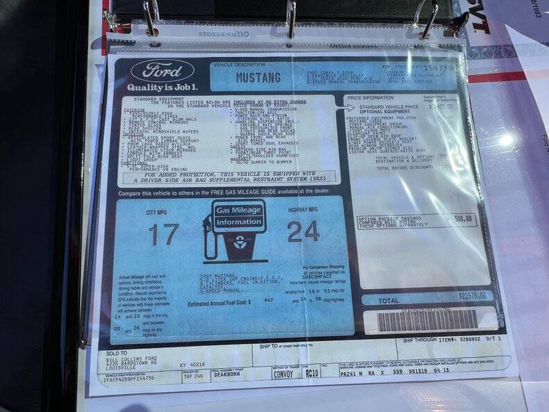 1993 Ford Mustang SVT Cobra