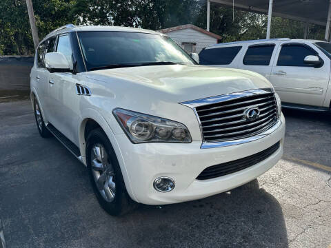 2012 Infiniti QX56 for sale at America Auto Wholesale Inc in Miami FL