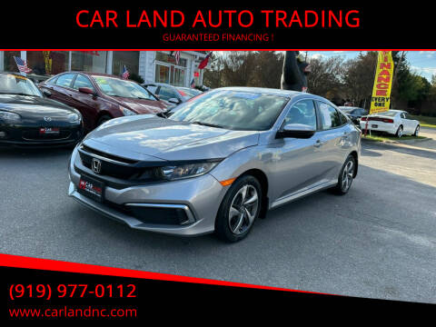 2021 Honda Civic for sale at CAR LAND  AUTO TRADING in Raleigh NC
