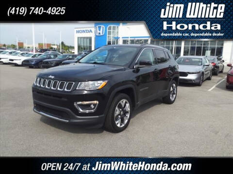 2020 Jeep Compass for sale at The Credit Miracle Network Team at Jim White Honda in Maumee OH