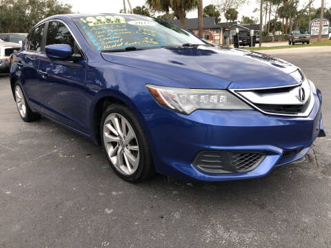 2016 Acura ILX for sale at RIVERSIDE MOTORCARS INC - Main Lot in New Smyrna Beach FL
