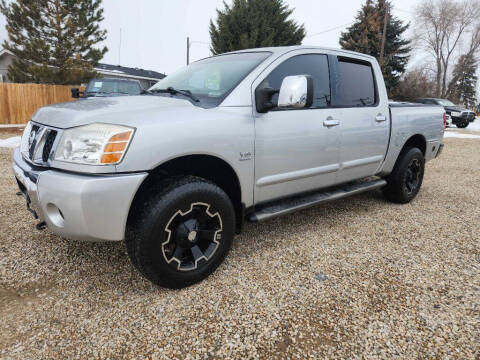 2004 Nissan Titan for sale at Huntsman Wholesale LLC in Melba ID