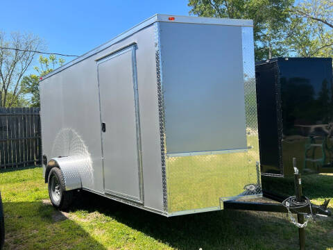 2025 6x12 Single Axle 6x12SA Enclosed Cargo TRailer for sale at Trailer Solutions, LLC in Fitzgerald GA