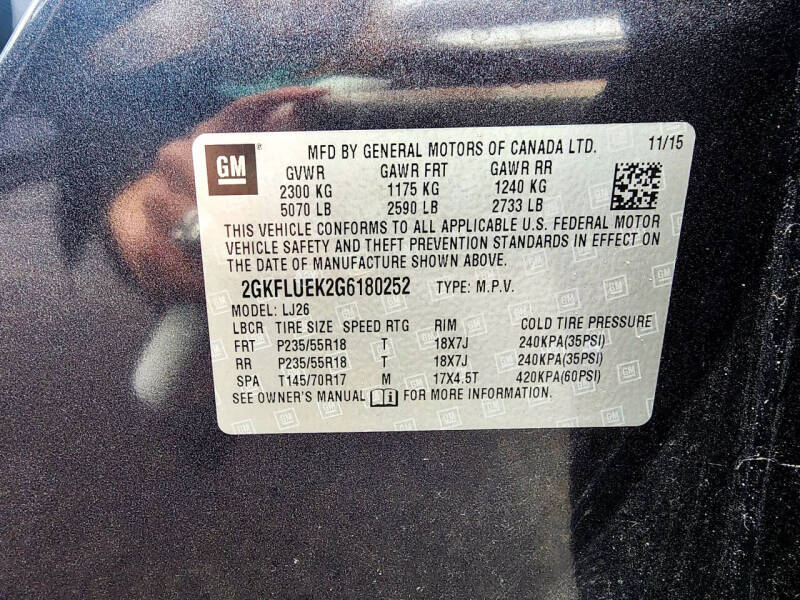 2016 GMC Terrain SLT