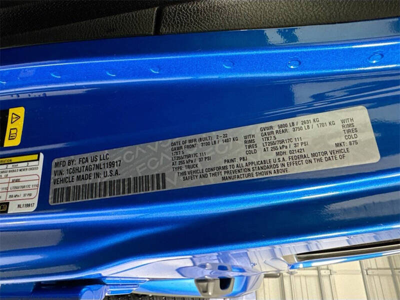 2022 Jeep Gladiator Willys