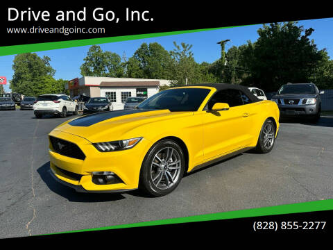 2015 Ford Mustang for sale at Drive and Go, Inc. in Hickory NC