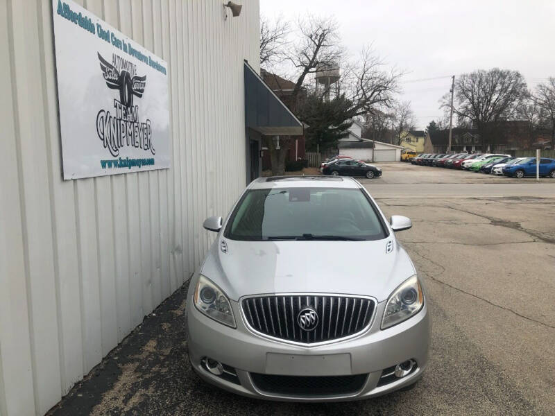 Used 2014 Buick Verano 1SL with VIN 1G4PS5SK0E4115214 for sale in Beardstown, IL