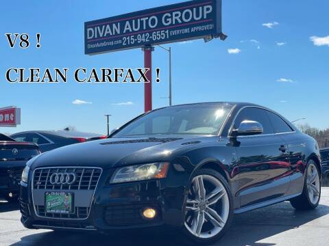 2009 Audi S5 for sale at Divan Auto Group in Feasterville Trevose PA