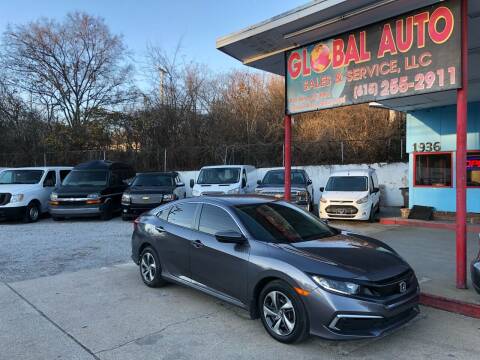 2021 Honda Civic for sale at Global Auto Sales and Service in Nashville TN
