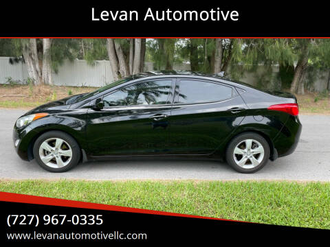 2013 Hyundai Elantra for sale at Levan Automotive in Largo FL