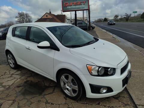 2014 Chevrolet Sonic for sale at Sunset Auto Body in Sunset UT