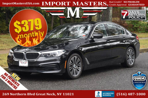 2020 BMW 5 Series for sale at Import Masters in Great Neck NY