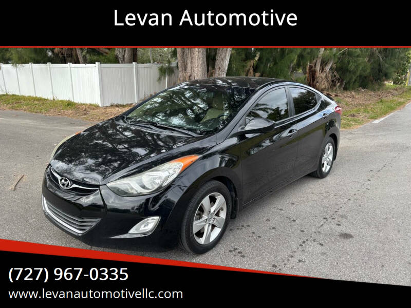 2013 Hyundai Elantra for sale at Levan Automotive in Largo FL