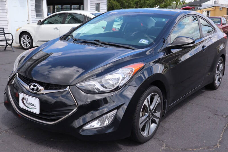 2013 Hyundai Elantra Coupe for sale at Randal Auto Sales in Eastampton NJ