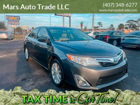 2014 Toyota Camry Hybrid for sale at Mars Auto Trade LLC in Orlando FL