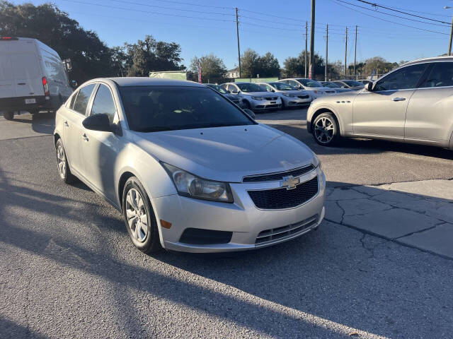 2012 Chevrolet Cruze for sale at Hobgood Auto Sales in Land O Lakes, FL