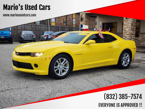 2014 Chevrolet Camaro for sale at Mario's Houston in Houston TX