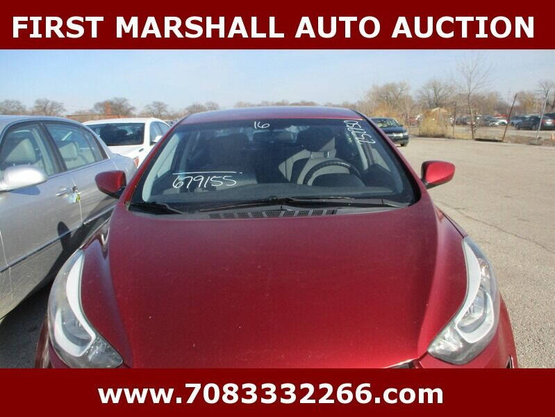 2016 Hyundai Elantra for sale at First Marshall Auto Auction in Harvey IL