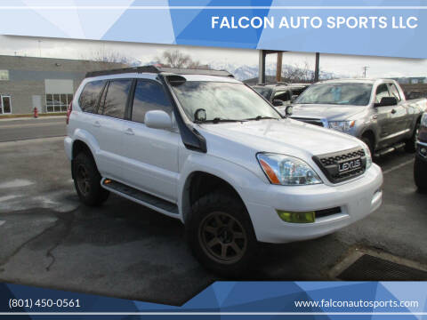 2004 Lexus GX 470 for sale at Falcon Auto Sports LLC in Murray UT