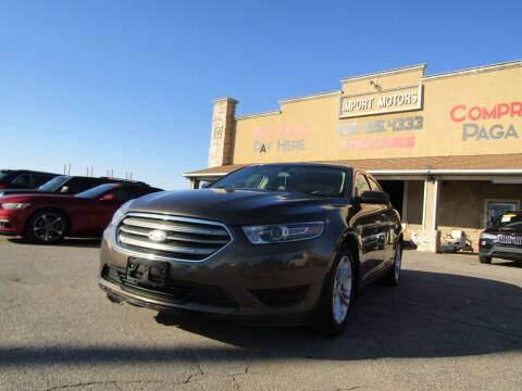 2016 Ford Taurus for sale at Import Motors in Bethany OK