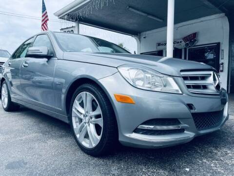 2012 Mercedes-Benz C-Class for sale at Meru Motors in Hollywood FL