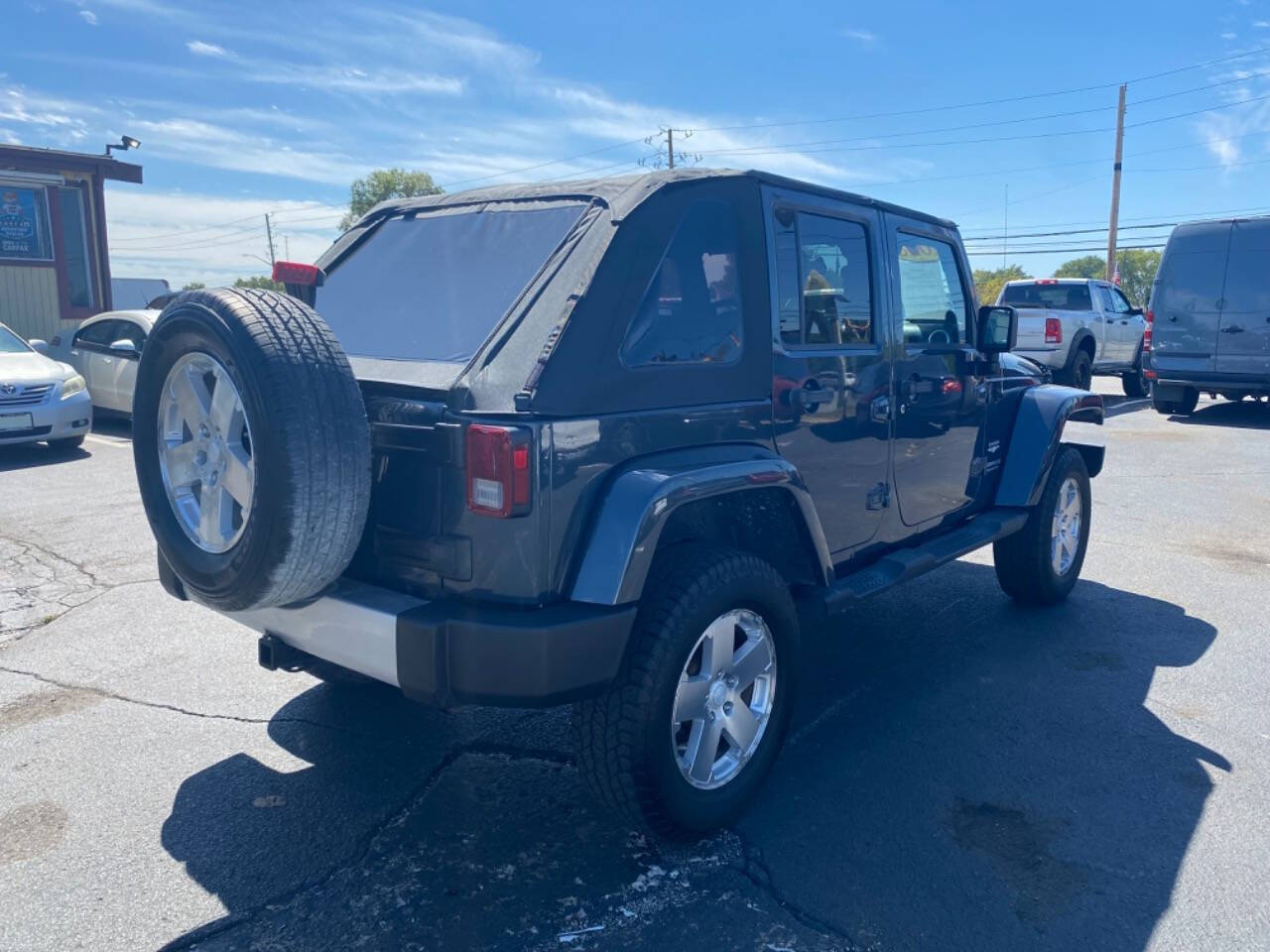 2008 Jeep Wrangler Unlimited for sale at Post Rd Motors in Indianapolis, IN