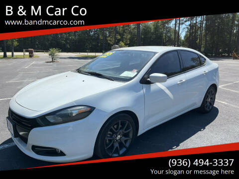 2016 Dodge Dart for sale at B & M Car Co in Conroe TX