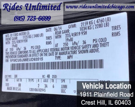 2014 Ford Escape Titanium