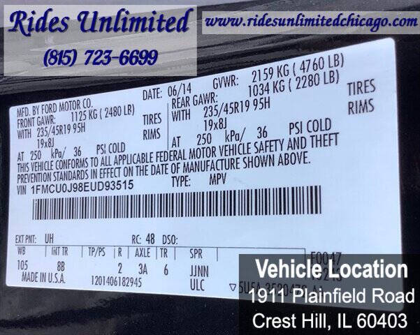 2014 Ford Escape Titanium